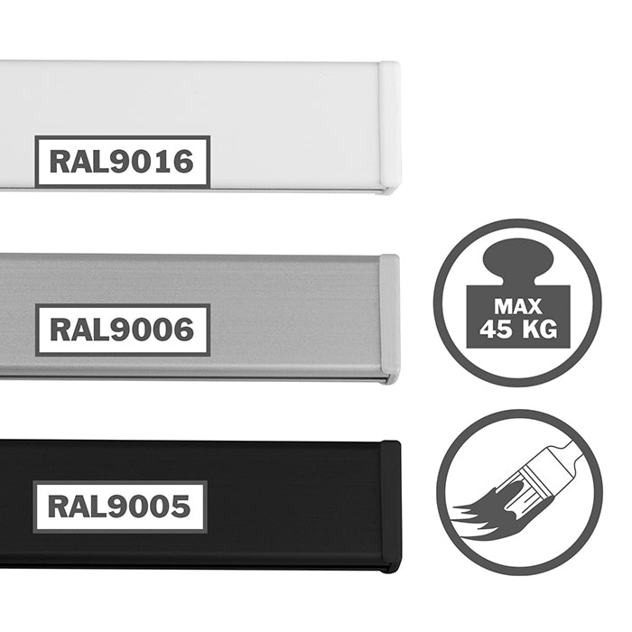STAS multirail: wielofunkcyjny system oświetleniowy dla kolekcji obrazów.