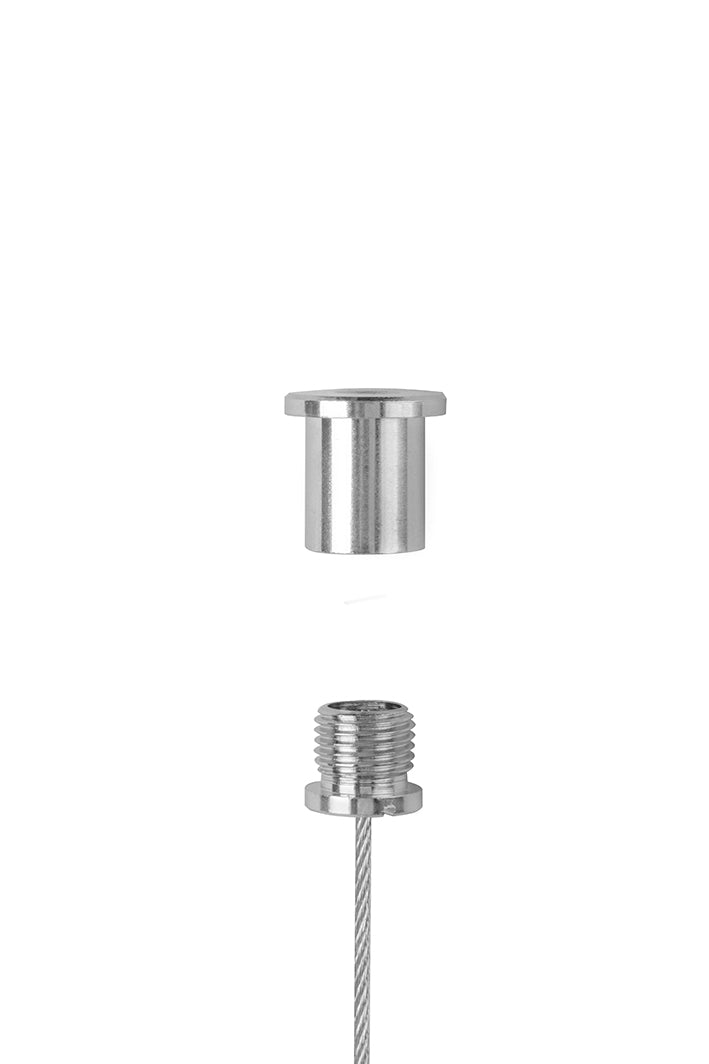 Zestaw do zawieszania STAS z wieszakiem do tablic/paneli (10 mm) i uchwytem sufitowym