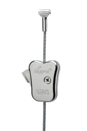 STAS Zipper Pro Security zabezpiecza przed przypadkowym wypięciem obrazów.